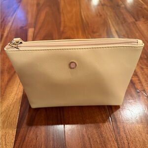 Cream Zippered Women's Bag